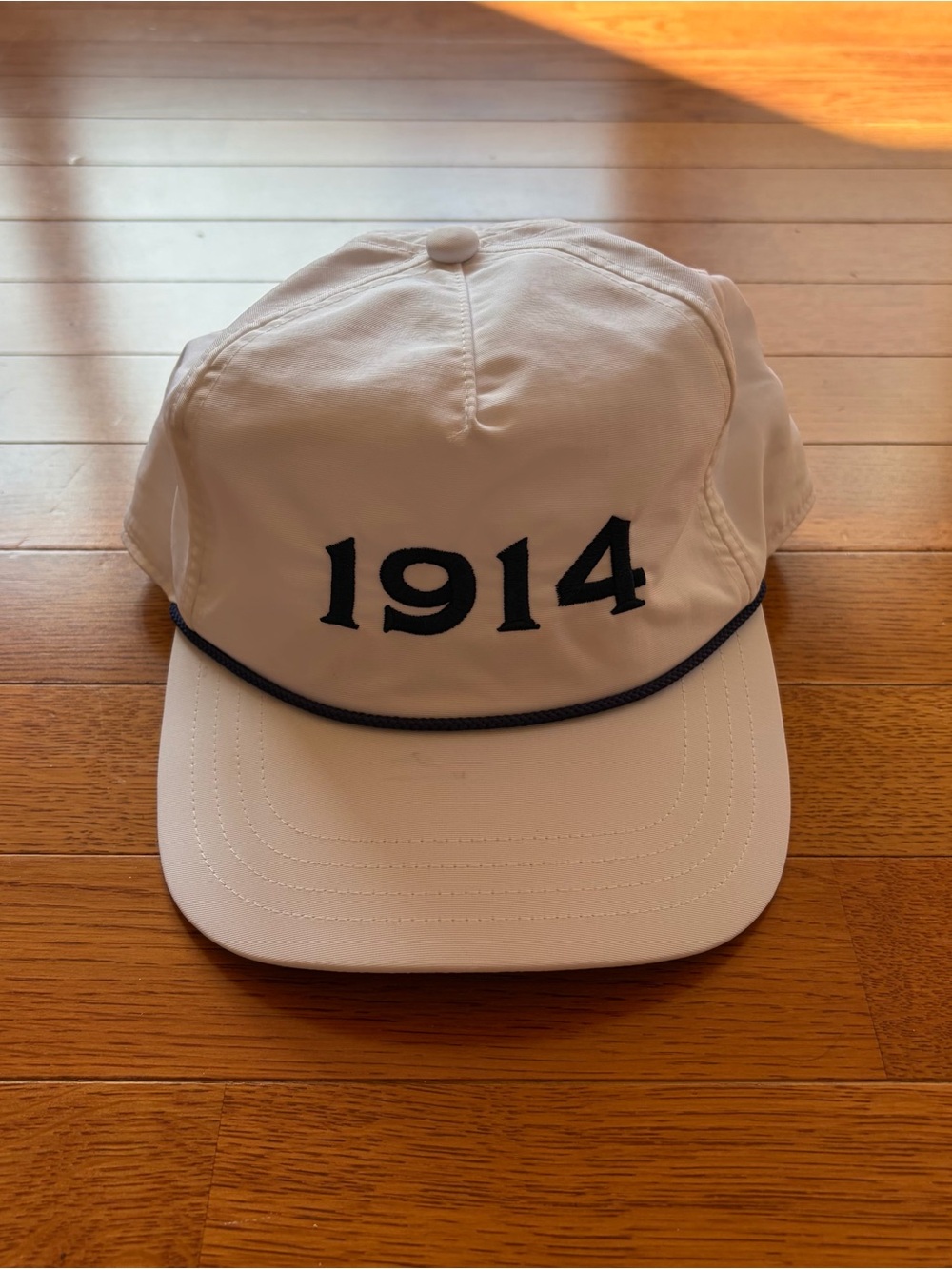 Chicago Cubs 1914 Wrigley Field Greyson Rope SnapBack Hat White
